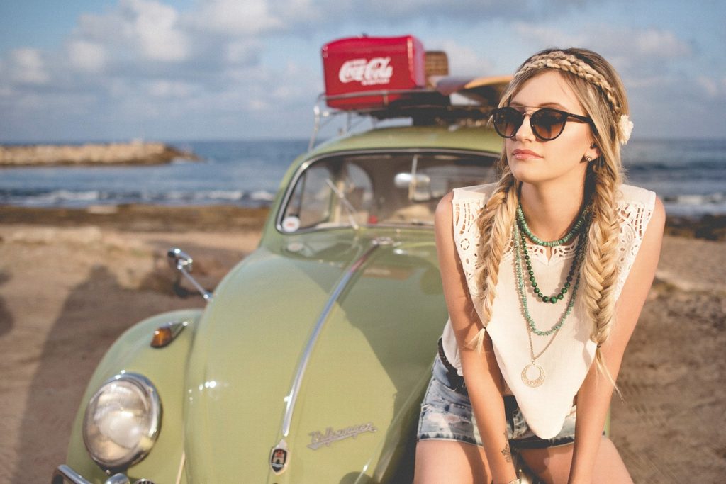 Bloomie influencer influencer marketing influencer on volkswagon